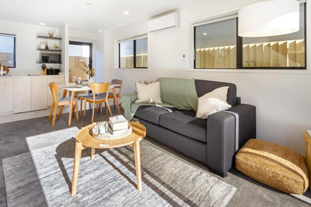 Modern Townhouse Cashel Street 2 Bed 2 Bath Apartment Christchurch Exterior photo