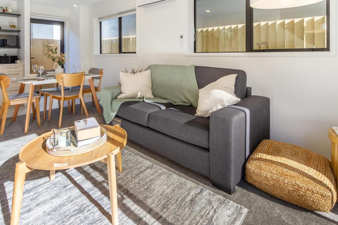 Modern Townhouse Cashel Street 2 Bed 2 Bath Apartment Christchurch Exterior photo